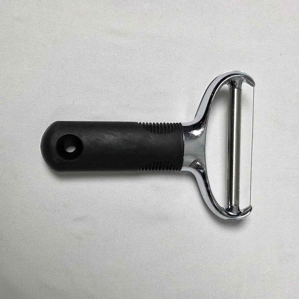 OXO Easy Grip Stainless Steel Cheese Slicer Adjustable Wire Black‎  Handle